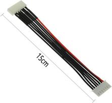 Yiqigou Jst-xh 6s subalansuota kištuko juosta 2s 3s 4s 5s 6s įkrovimo ilgintuvas 15 cm balansinis kabelis, skirtas Rc ličio baterijai, 10 vnt.
