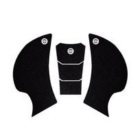 Skirtas KAWASAKI ZX-14R ZX14R ZZR1400 GTR1400 2006-2015 motociklo neslystančios degalų bako trinkelės, dujinės kelio rankenos traukos lipdukas juoda