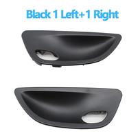 Kairės Dešinės Durų Rankenos Dubenėlio Apdailos Dangtelis Be Atmosferinio Apšvietimo Pakeitimas BMW 5 Serijai F10 F11 F18 520i 523i 525i Gray 1 Pair gray