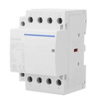 230v relė, 4 kontaktų kontaktorius, variklio kontaktorius 4p 40a 24v/230v 50/60hz buitinis kintamosios srovės kontaktorius 2no2nc (230vac), numatytasis
