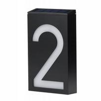 Led apšviestas numeris namui, saulės energijos lempa, numeris-2