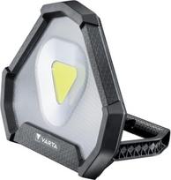 Varta įkraunamas led darbo žibintas, work flex stadium šviestuvas su įkraunama ličio jonų baterija, dirbtuvių lempa su micro usb įkrovimo laidu, atsparus purslams ir dulkėms