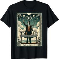 The Magician Tarot Card Vintage Distressed Graphic T-Shirt XXXXL juoda