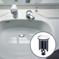 40 mm kriauklės kamštis, reguliuojamo aukščio 40 mm nutekėjimo kamštis, universalus, tvirtas ir nerūdijantis nutekėjimo kamštis kriauklėms ir vonioms, tinka universalus juoda