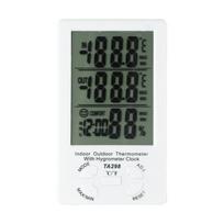 KTJ TA298 IndoorOutdoor Thermometer Hygrometer Meter, Precise and Accurate Readings, Enhance Your Tea Preservation Methods China Mainland black