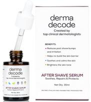 Derma Decode After-Shave Serum Lotion | Bumps, Ingrown Hair & Skin Darkening Post-Shave | Soothes, Protects, Repairs & Nourishes Skin | Fa gray