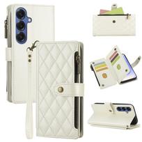 Wallet-Style Phone Case for Samsung A12/A13/A14/A15/A16/A52/A26/A56 with Multiple Card Slots, Zipper Coin Pocket, and Wrist Strap, Faux Artificial leather&Galaxy A53 5G juoda