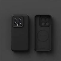 For Xiaomi 17 Case New Magnetic Skin Feeling Liquid Silicone Cover For XiaoMi 17 Wireless Charging Funda Xiaomi 17 black