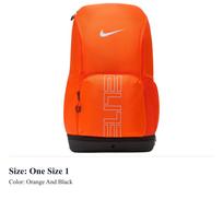 Nike Audinio Kuprinė Didelė Unisex Oranžinė ir Juoda HM9965-819 One Size 1 juoda