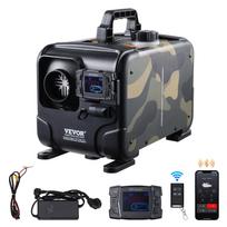 VEVOR 5-8KW Dyzelinis šildytuvas, 12V/24V Viskas viename Dyzelinis oro šildytuvas, Bluetooth APP valdymas, Nuotolinio valdymo pultelis ir ekrano ekranas, CO signalizacija