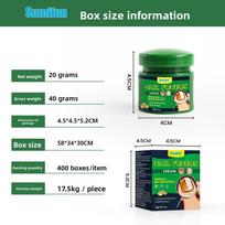 Sumifun Nail Care Ointment With Soothing Formula For Foot And Hand Maintenance Jar green