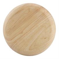 Elegantiškas apvalus medinis arbatos padėklas, suši užkandžiai, vaisiai, serviravimo lėkštė namų restoranui, 12,5 cm beige
