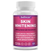 Balincer Skin Support Supplement, 2,000mg Glutathione Blend, Licorice, White Mulberry, Rose Hips, 120 Caps 120 Capsules