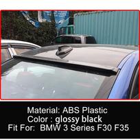 Galinio lango stogo automobilio spoilerio sparnas, skirtas BMW F30 F35 F80 320 325 330 Aukštos kokybės ABS juodos anglies derinimo priedai Glossy Black gray