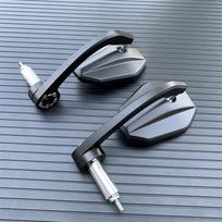 Motorcycle Handlebar Mirror Rearview Motorcycle Bar End Mirror For Yamaha MT09 MT07 For Honda cb500x pcx msx 125 shadow gray