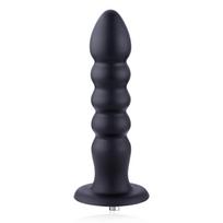 HiSmith HSA91-L Mathew Anal XL Ribbed Dildo Kliclok 28cm Black