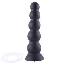 HiSmith HSW13-M Squirting Anal Fantasy Beaded Dildo KlicLok and Suction Cup 23cm Black