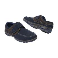 Atlas For Men Vyriški odiniai mokasinai 9.5 UK tamsiai mėlyna/ruda