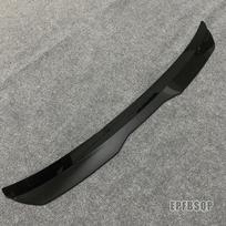 BMW 1 Series Rear Roof Spoiler (08-20 Models) - F20 E87 Carbon Fiber Look, No Drilling Needed gray
