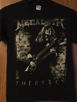 Megadeth Thirt3en Black Unisex ALl size shirt Gift fans D793 Unisex T-Shirt S black