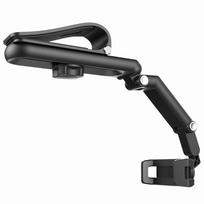 Universal Car Phone Mount: Sun Visor & Rearview Mirror Clip Standard žalia