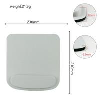 Computer Wrist Mouse Pad Environmental EVA Ergonomic Mousepad Wrist Pad Solid Color Comfortable Mouse Mat For Office Accessories white