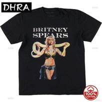 Britney Spears Snake Vintage Fashion Graphic Cotton Casual Funny Streetwear Shortsleeve T Shirts For Unisex And Unisex Tops Tee 3XL beige