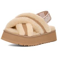 UGG Disco Cross šlepetės 'Smėlio' Moteriškos 1121550-SAN 38 smėlinė