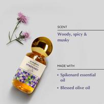 Nardas patepimo aliejus 9ml (0,3 fl oz.)| Palaiminimai iš Šventųjų Žemių | Palaimintas alyvuogis iš Jeruzalės | Natūralūs ingredientai su Biblijiniais prieskoniais