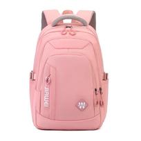 Schoolbag for primary and secondary school students Multifunctional large-capacity Korean version backpack High school students Lightweight 34cm long, 21cm wide, 48cm high mėlyna
