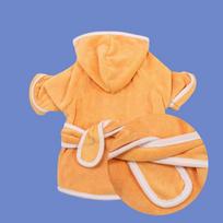 Ultra Absorbent Microfiber Pet Robe Dogs Cats Quick Dry Bath Towel Coat S M L XL 2XL 3XL 3XL pilka