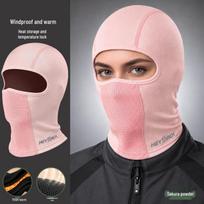 Autumn/Winter Motorcycle Warm Helmet Liner with Full Face Protection & Reflective Goggles One Size