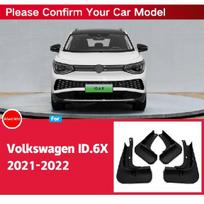 Automobilio sparnų purvasargiai Volkswagen ID.6 X VW ID6 ID 6 2022 Purvasargiai Priekiniai galiniai purvasaugiai Auto Volkswagen ID.6 X black