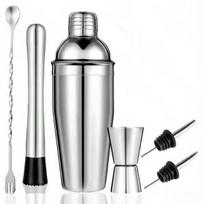 Best-selling three-piece cocktail shaker set. gray