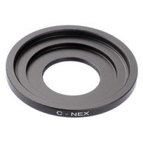Adapter Ring C Mount Movie Lens Macro for Sony NEX A7S A7R A7II A7 A6000 A5000 Camera juoda