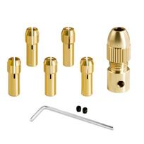 6Pcs Drill Chuck Collet Set Chuck Collet Kit 0.5-3mm Replacement Drill Keyless Bit Chuck Rotary Accessories 1