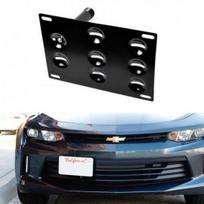 Buferio vilkimo kablio laikiklis licencijos plokštelės laikikliui 2016 m. ir vėlesniems Chevrolet Camaro black