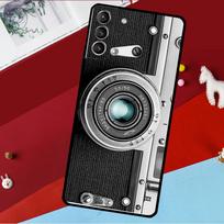 Retro Camera Vintage Funda For Samsung Galaxy S25 Ultra S24 S22 S23 Plus S20 S21 FE S9 S10 S24 FE Phone Case Galaxy S21Ultra black