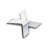 Skaičiaus raidė Lipnūs automobilių lipdukai Automobilių ženklelių lipdukai Emblemos puošmena T sidabras