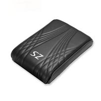 Car Center Console Armrest Box Height Pad with Storage Bag For MG ZS Auto Armrest Pad Elbow Support Armrest Cushion Accessories ZS-A-Red edge