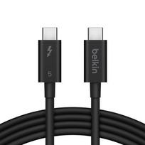 BELKIN INZ005HQ1MBK Thunderbolt cable 1 m 120Gbit/s Black