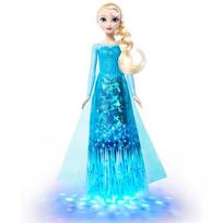 Mattel Disney Frozen Singing Elsa Fashion Doll with Lights  AND amp; Music, Sings “Let It Go” in 4 Languages