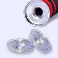 Durų staktos prisitraukimo strypo galinis paminkštinimas 2/4/10 vnt. rinkinys Atsparus dilimui Anti-Scratch tarpinė namų treniruokliui, įtempimo strypo naudojimui 2PCS gray