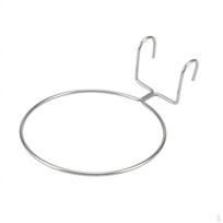 Nerūdijančio plieno augalų vazono pakabukas, Metalinis lauko stovas terasai ir balkonui, Apvalus turėklas 14cm