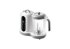 Multifunctional Baby Food Processor: Steamer, Blender, Meat Grinder, and Soy Milk Maker for Home Kitchens EU Standard white