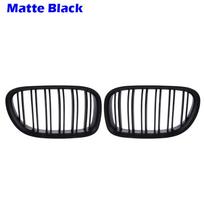 Automobilio inkstų grotelių juosta Juoda Sportinė lenktyninė grotelė Tinka BMW F01 F02 7 serijai 730D 740D 750D 2009-2017, Automobilio Kidney Grille 2 black