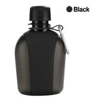 UZSPACE Military Water Bottle Protein Shaker Outdoor Climb Sports Plastic Kettle 500/600/1000ml Eco-friendly Tritan BPA 500ml raudona