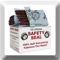 1 Box of 60 plugs. Safety Seal Tire Plugs tire repair brown, 4  Safety Seal * gray