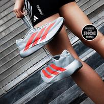 adidas Adizero Evo SL Silver Metallic Lucid Red (Women's) 37 white