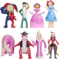 Sale THE AMAZING DIGITAL CIRCUS Model Toy,Hobbies Cartoon Art Accessories Cartoon Decoration pink